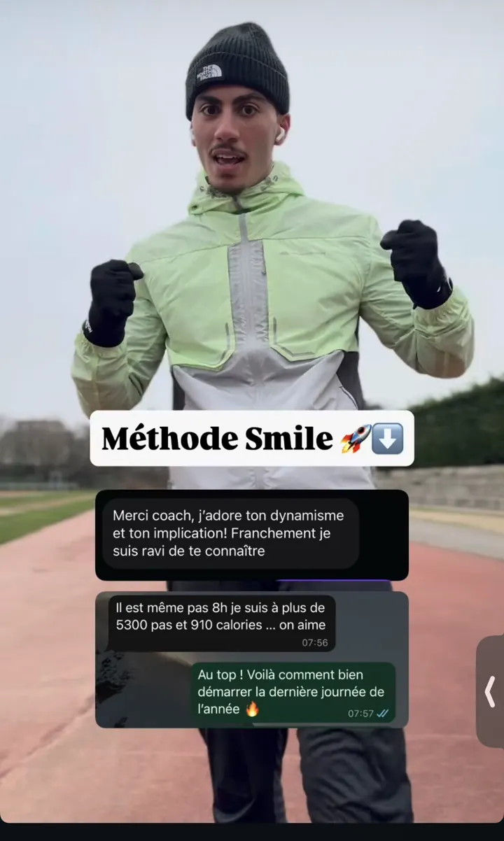 Story : message d'un client sur la méthode Smile